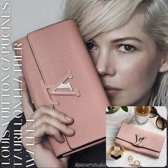 Louis Vuitton Handbags - Louis Vuitton pink CAPUCINES WALLET